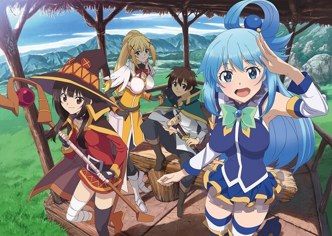 New KonoSuba Anime Project has been announced movie series release