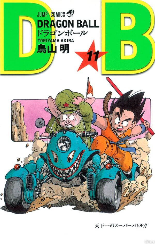 Original Dragon Ball Volume Cover Art - Naruto's Mangaka Recreates Dragon Ball's Volume Cover to Celebrate the 40th Anniversary