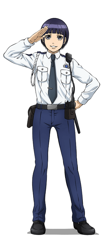 Mai Kawai character design - Police in a Pod Anime