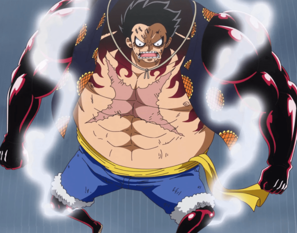 Luffy Gear 4 in One Piece